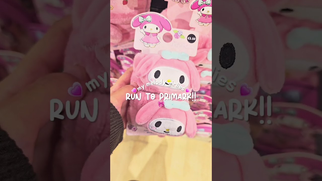 super cute my melody collection 💗✨️ 