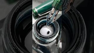 Sailor Pro Gear British Racing Green fountain pen with Diamine Dark Forest Ink