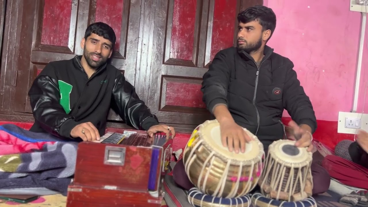 Aane se uske aaye bahar filmi song by Amjid Sagar Bhalessi Tabla Player Sohail Akthar