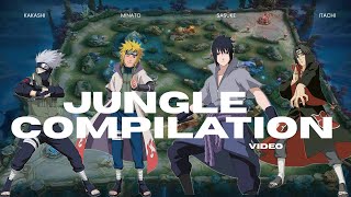 The Ninja Jungle Experience 🥷 | MLBB Naruto Collab Skins Compilation  screenshot 1