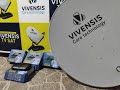 Parte FINAL... Instalação de 4 receptores em uma antena KU com 4 regional diferentes