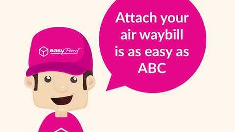 How To Attach Your AWB After Printing It Out