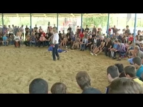 სოფელ შინდისში ფალავნობა გაიმართა