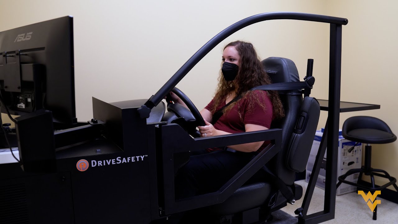 WVU Occupational Therapy simulator puts patients in the driving seat