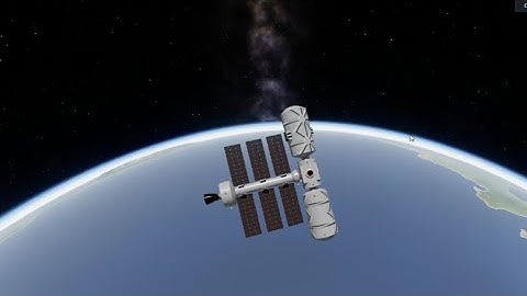 Building a Space Station #3  - SimpleRockets 2 Gameplay