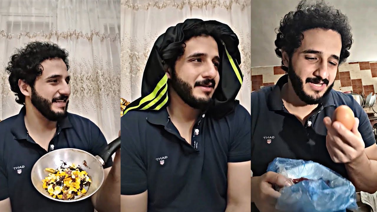 امي سافرت يومين وسابتلنا البيت انا وابويا ومش عارفين نعمل حاجة .. 🤷🏻‍♂️