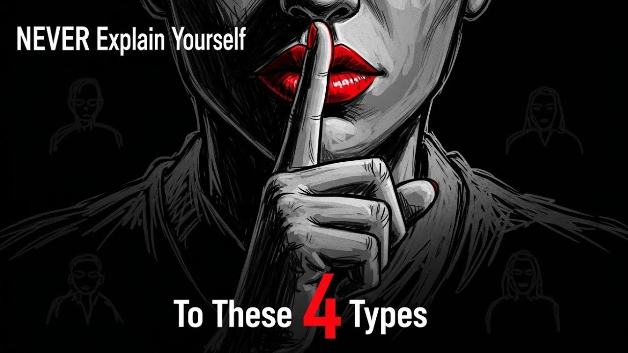 NEVER Explain Yourself to These 4 Types of People [Power Law] - YouTube