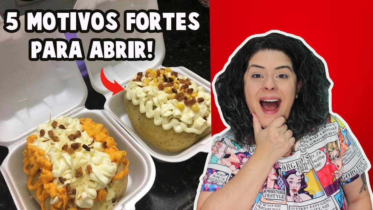 5 Motivos para Abrir um Delivery de Batata Recheada!