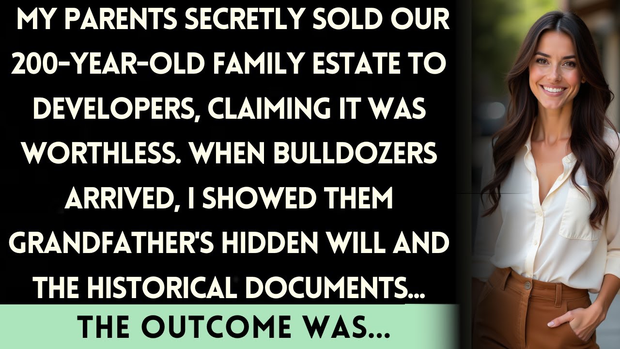 "My Parents Sold Our Family Home Without Telling Me, But Then the New ...
