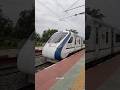 Howrah Jamalpur White Vande Bharat Express departing scene #shorts