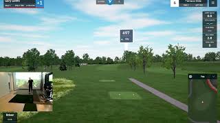 Golffe plays Terrace Hills By LIFEISGOOD with Mevo   & GSPro software