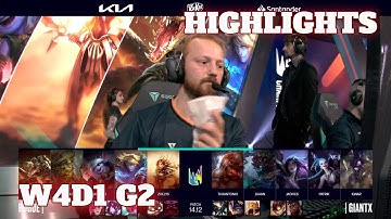 RGE vs GX - Highlights | Week 4 Day 1 LEC Summer 2024 | Rogue vs GIANTX W4D1