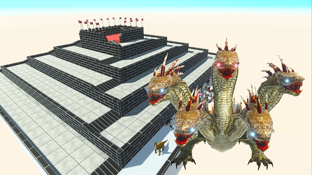 ESCAPE FROM ALIEN HYDRA - Animal Revolt Battle Simulator