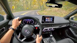2022 Honda Civic Sport Touring Manual Hatchback - POV Review