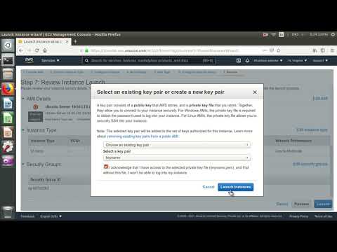How to launch EC2 Instance in AWS & connect through ssh