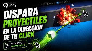 Unity 2023 l 🟢 RayCast - Proyectil disparado hacia donde de click🖱️ 💥 💢