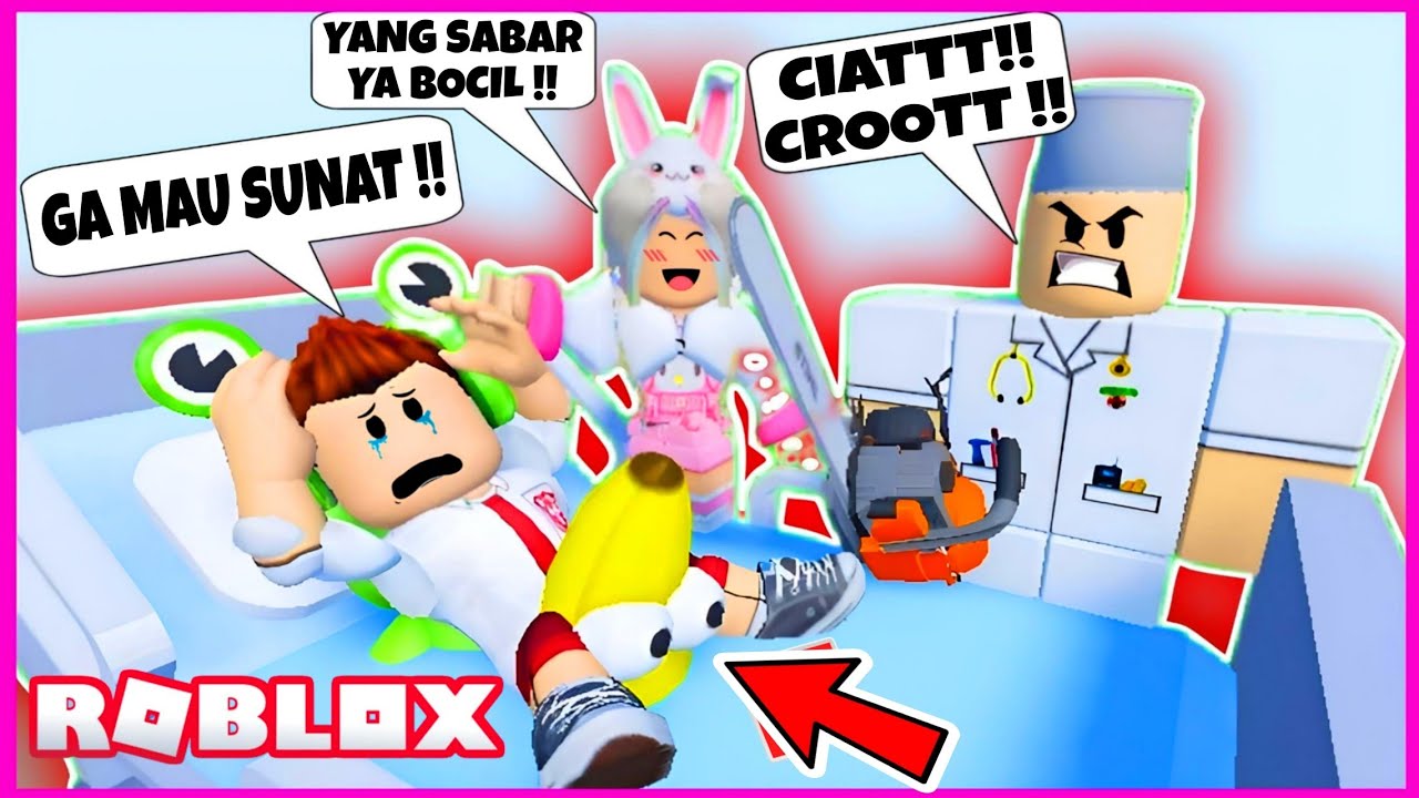 DRAMA BOCIL Gak Mau Disunat Sampai Pipis Dicelana(LIVETOPIA) - ROBLOX INDONESIA