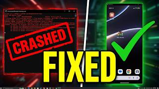How to Fix scrcpy Crashes instantly on Android