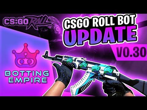 CSGORoll Roulette Bot | Update V0.30 | Martingale and Jackpot Bot | BottingEmpire