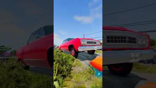Small and Giant Cars VS Giant Potholes - BeamNG.drive