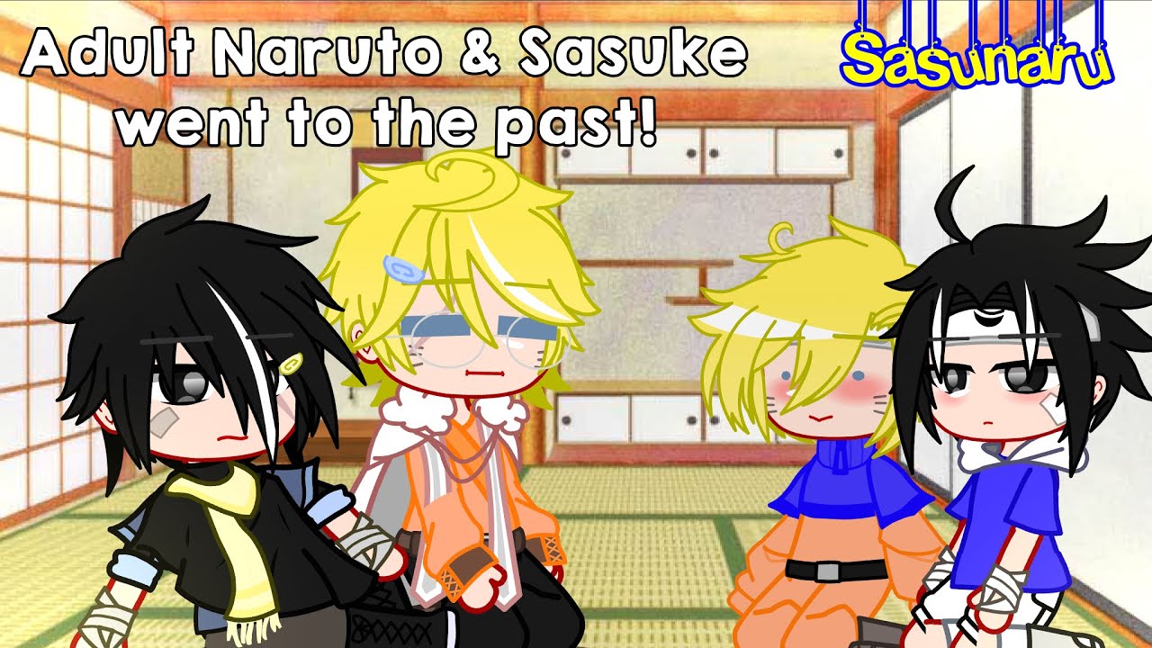 Future Naruto & Sasuke went to the past! || Sasunaru 🍅🍥 || • sxfia ! •