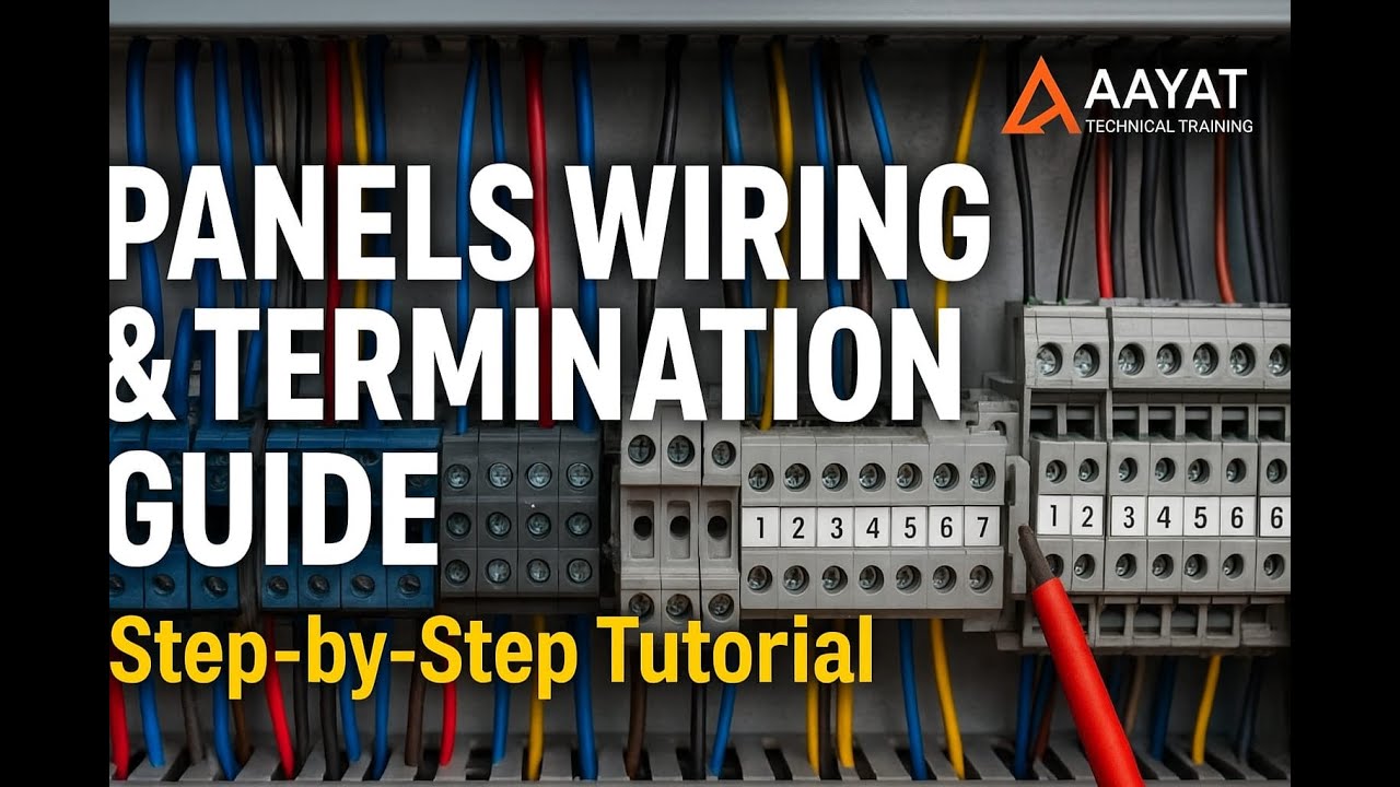 Panels Wiring and Termination Guide | BMS Panel Step-by-Step - YouTube