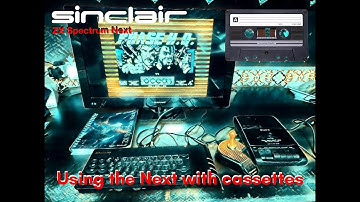 The Sinclair ZX Spectrum Next - How To Use It With Cassettes