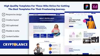 Cryptolance Freelancers UI Kit - Build a Crypto-Powered Freelance Marketplace 💼🚀
