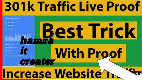 Free Website Traffic Generator 2022 live proof #traffic #websitetraffic#hamzait #trafficgenerator