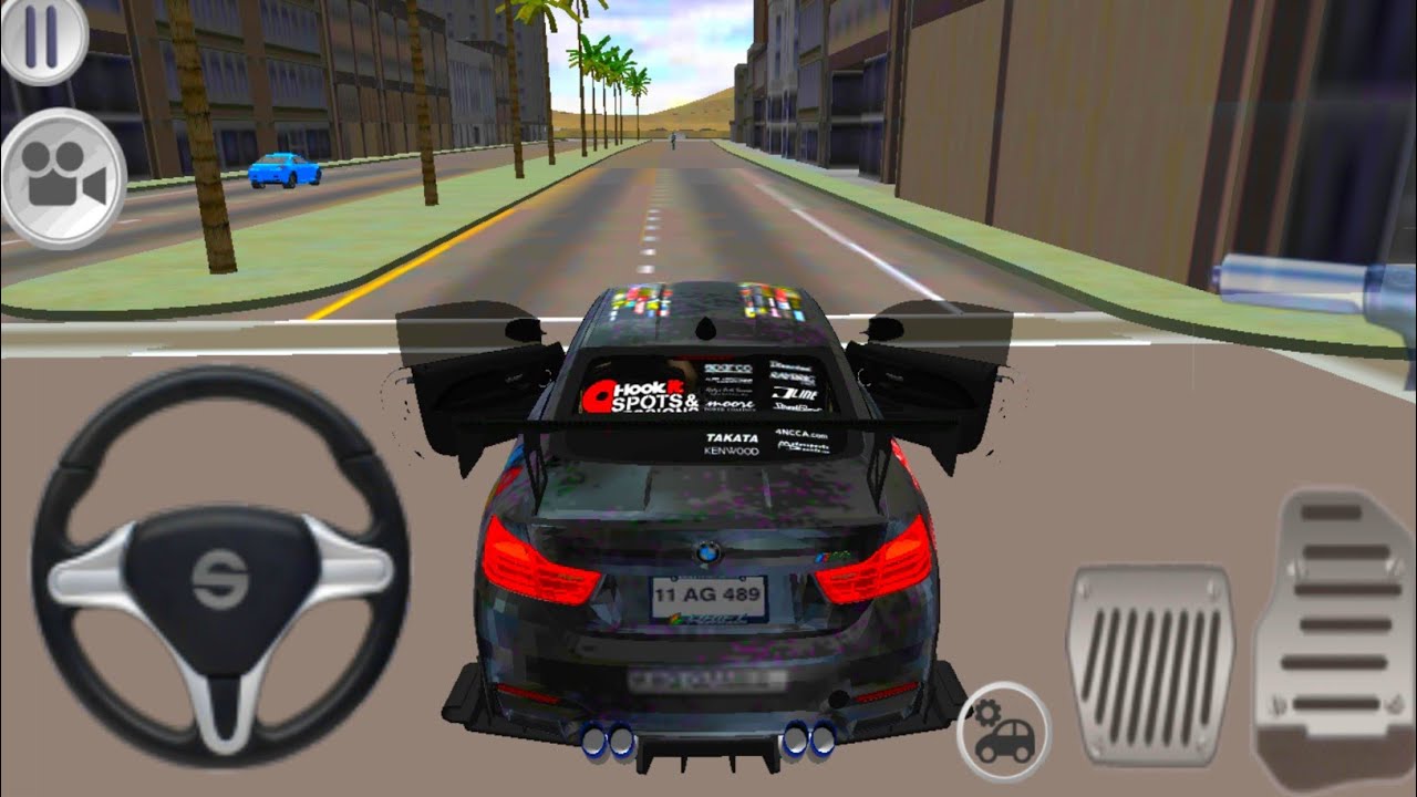 M4 driving simulator gameplay video Bmw car racing game | kids car gaming |