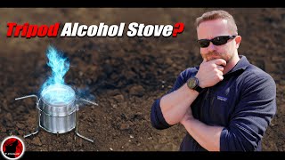 You've NEVER Seen a Stove Like This Before  Famgee Tripod Alcohol Stove