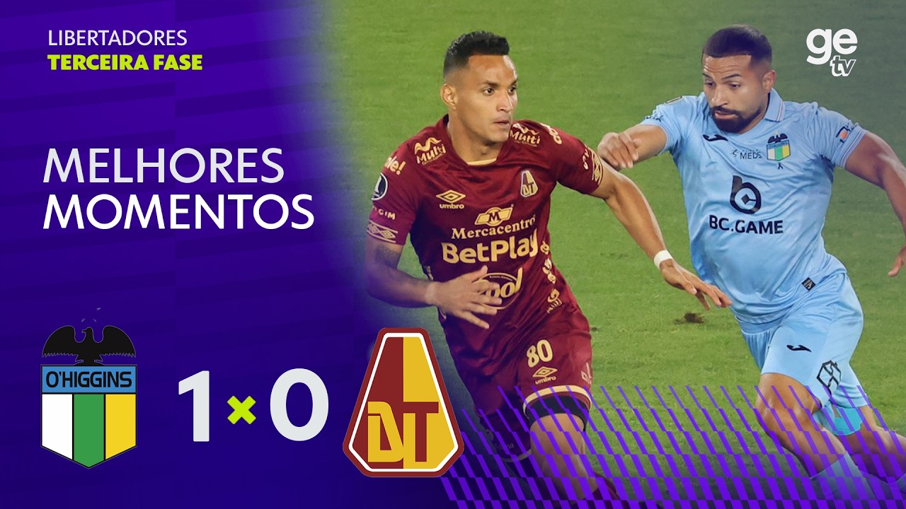 O'HIGGINS 1 X 0 TOLIMA | MELHORES MOMENTOS | CONMEBOL LIBERTADORES 2026 | ge tv