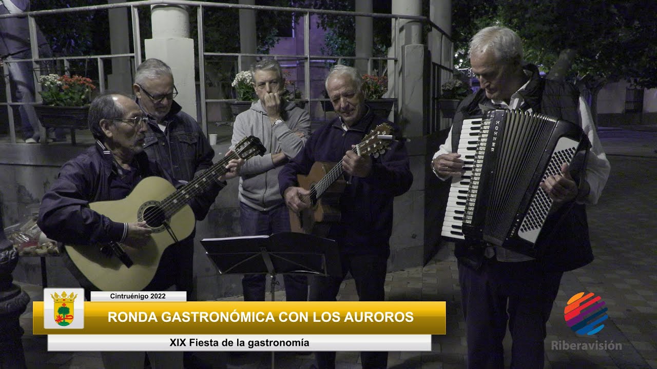 Ronda gastronómica con los auroros (Cintruénigo 2022)