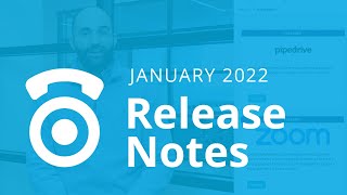 Zoom & Pipedrive Integrations for Sales Teams | CallTrackingMetrics Release Notes Jan 2022
