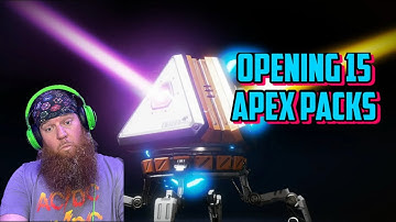 Opening 15 Apex Packs #apexlegends #apexpackopening #heirloom