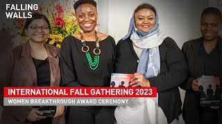 Women Breakthrough Award Ceremony | International Fall Gathering 2023