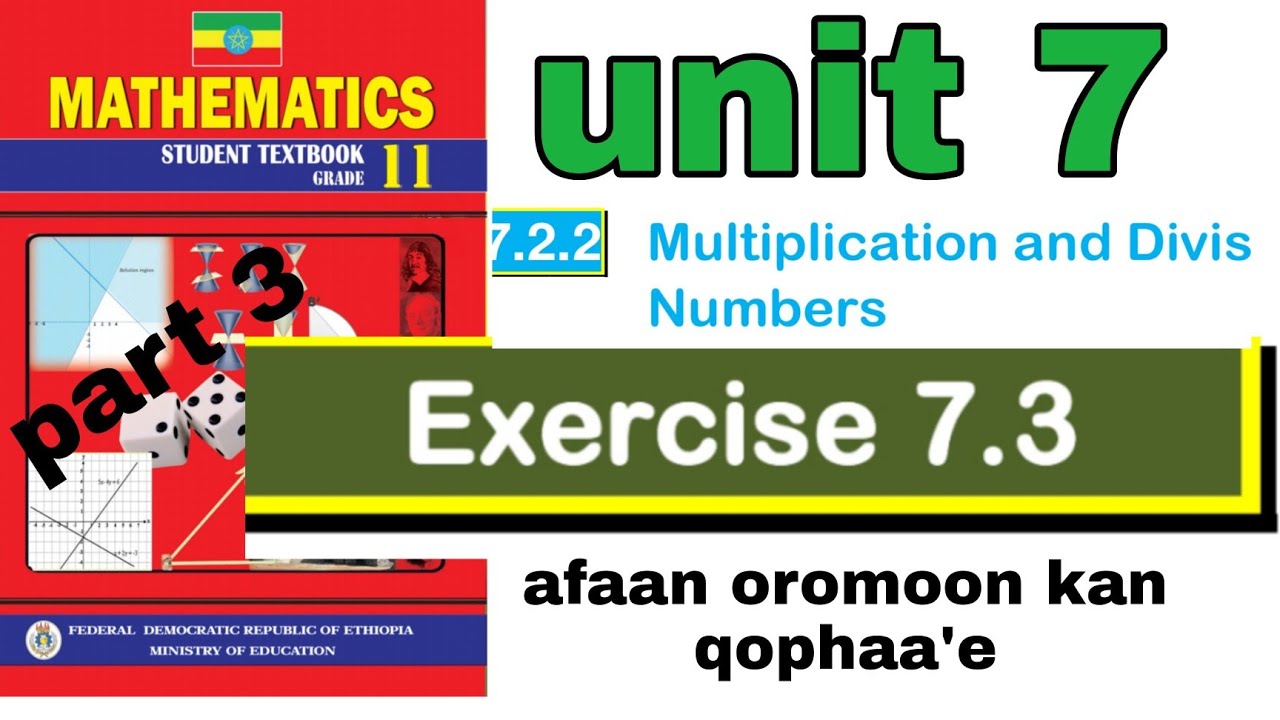 mathematics grade 11 unit p_3 Afaan oromoon kan qophaa'e - YouTube