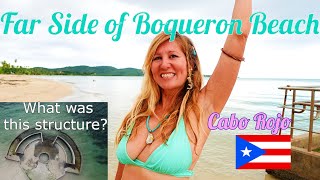 Far Side of Boqueron Beach and Balneario: Cabo Rojo (Drone)