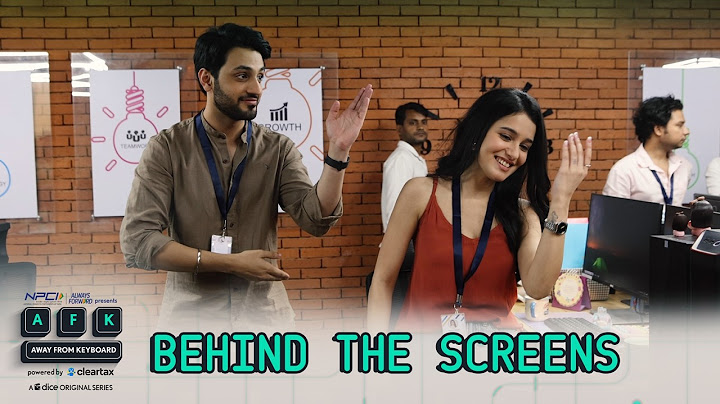 AFK - Away From Keyboard | S1 BTS | Behind The Screens | Latest Web series | Dice Media