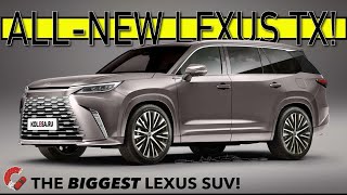 MAJOR SPACE! -- The 2024 Lexus TX will have BIG Space and BIG Luxury!