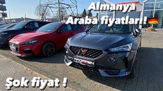 Almanya Araba Fiyatları | Şok Fiyatlar ! | 2024