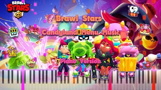 Brawl Stars Season 16 Candyland Menu Music Piano Resimi