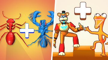 Merge Ant: Insect Fusion | Merge Monsters Fusion Fight - Merge Battles Gameplay (Part 1)