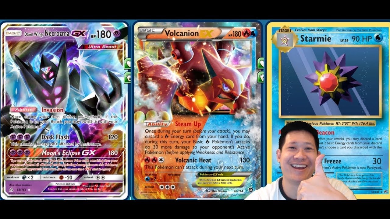 Deck Volcanion EX – Fogo e Água, juntos!