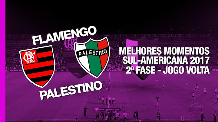 Melhores Momentos - Flamengo 5 x 0 Palestino - Sul-Americana - 09/08/2017
