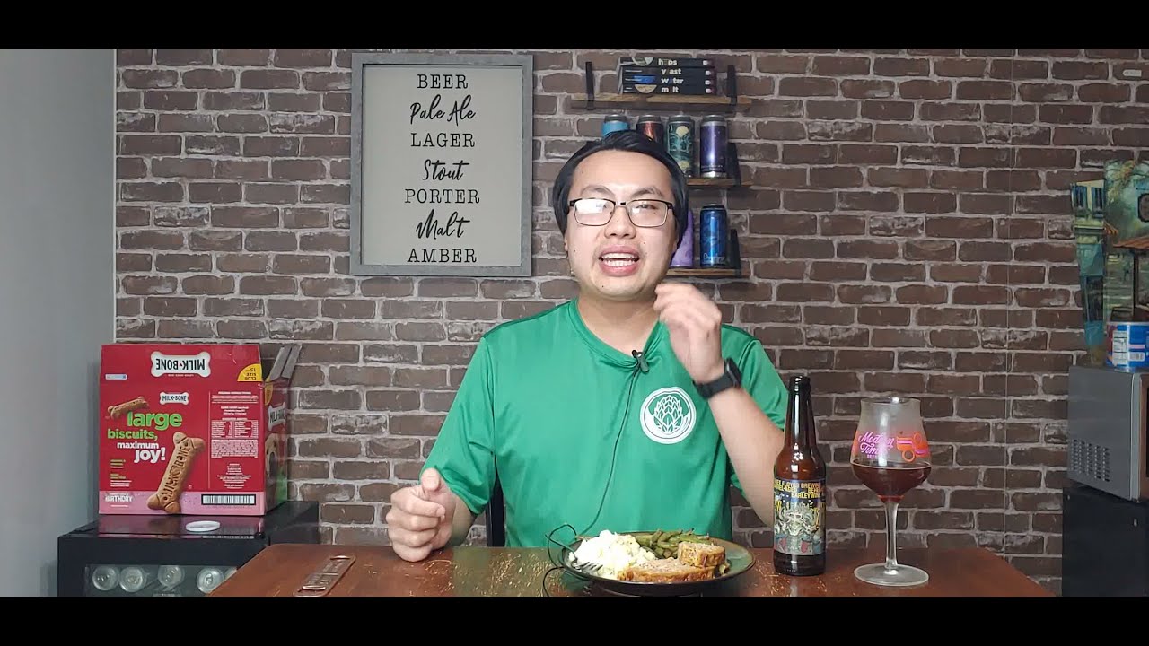 Food and Beer Pairing Meatloaf and Mash w/ BA Barleywine Ep. 3062