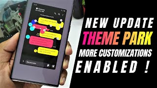 New Update for Samsung THEME PARK - New Customization Feature ! - Good Lock Module screenshot 1