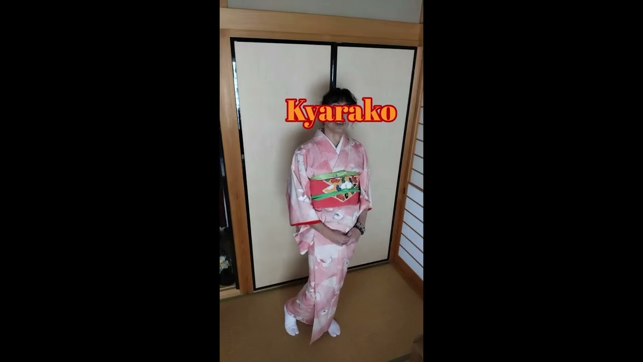 きゃらこの日常和装（正絹小紋・正絹名古屋帯）2025/12/23