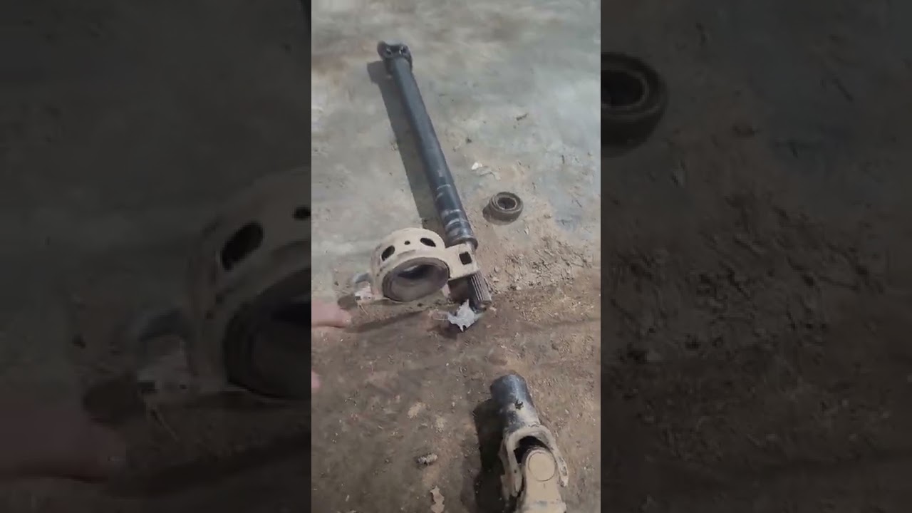 polaris xp turbo prop shaft or drive shaft removal in an hour.