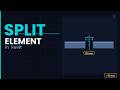 How to Split Elements in Revit ?